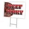 Signmission Beef Jerky Yard Sign & Stake outdoor plastic coroplast window, C-2436 Beef Jerky C-2436 Beef Jerky - alternate 1